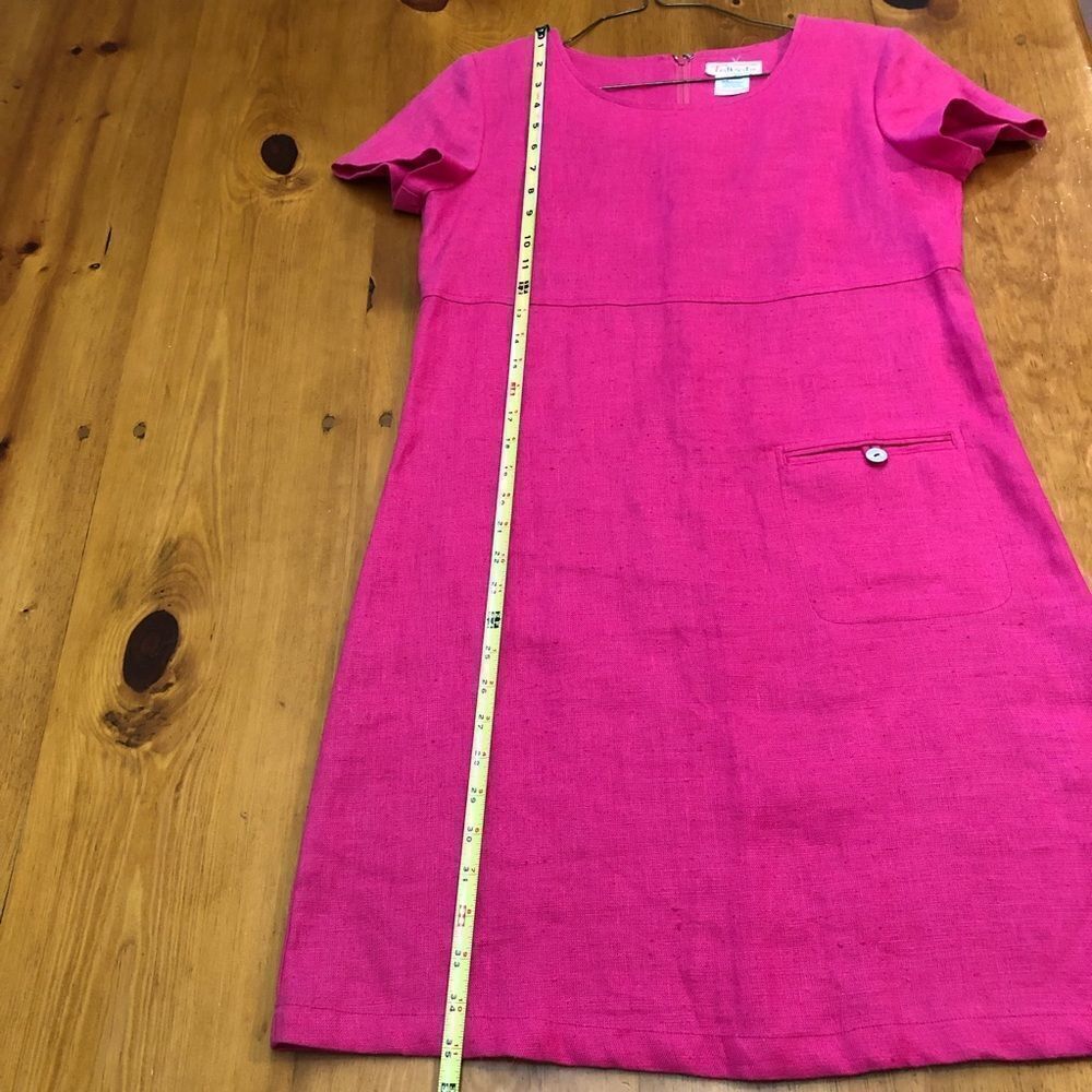 Talbots Short Sleeve Pink Dress - Picture 7 of 12